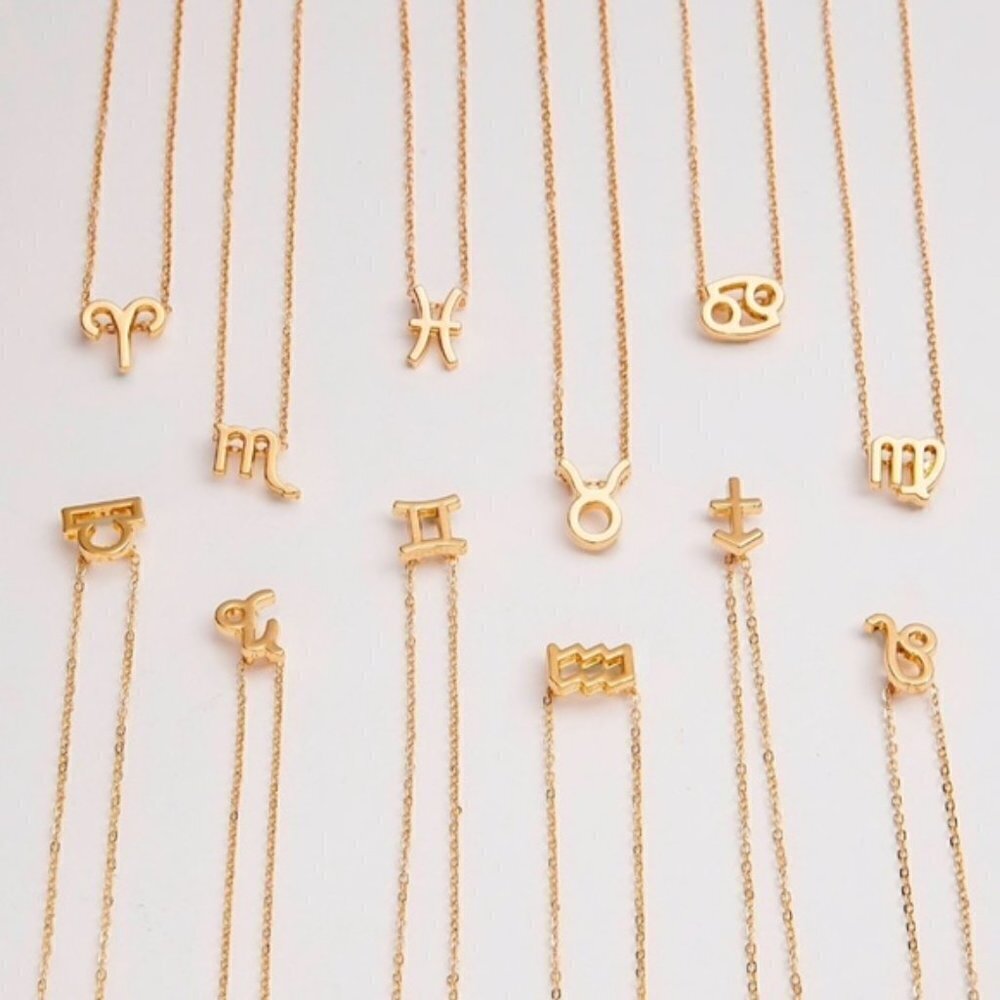 Zodiac Charm Pedant Necklace by Golden Threads … - Picture 6 of 11